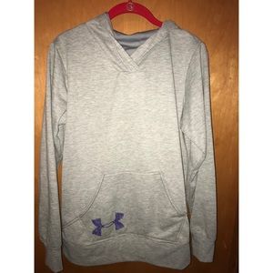 Gray Under Armour Hoodie!